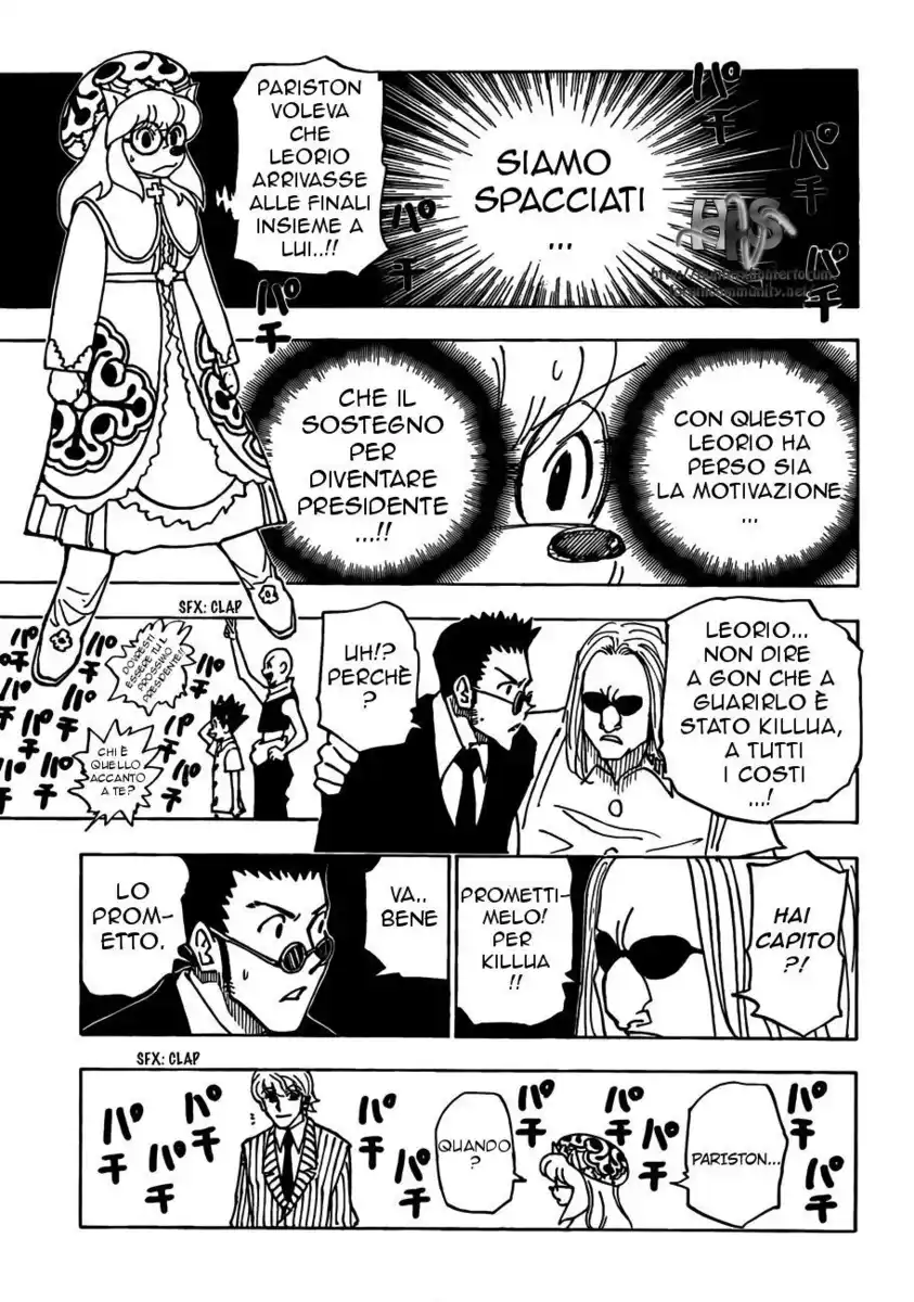 Hunter x Hunter Capitolo 334 page 14