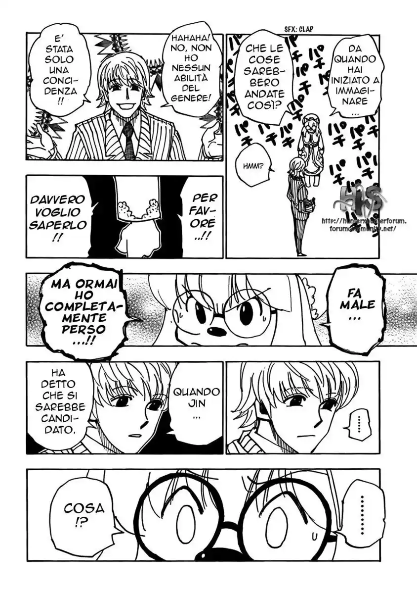 Hunter x Hunter Capitolo 334 page 15