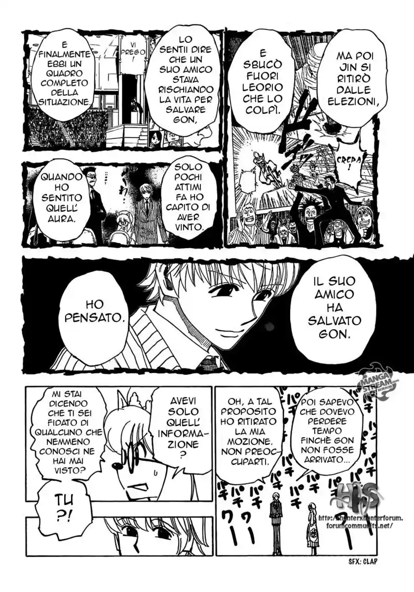 Hunter x Hunter Capitolo 334 page 17