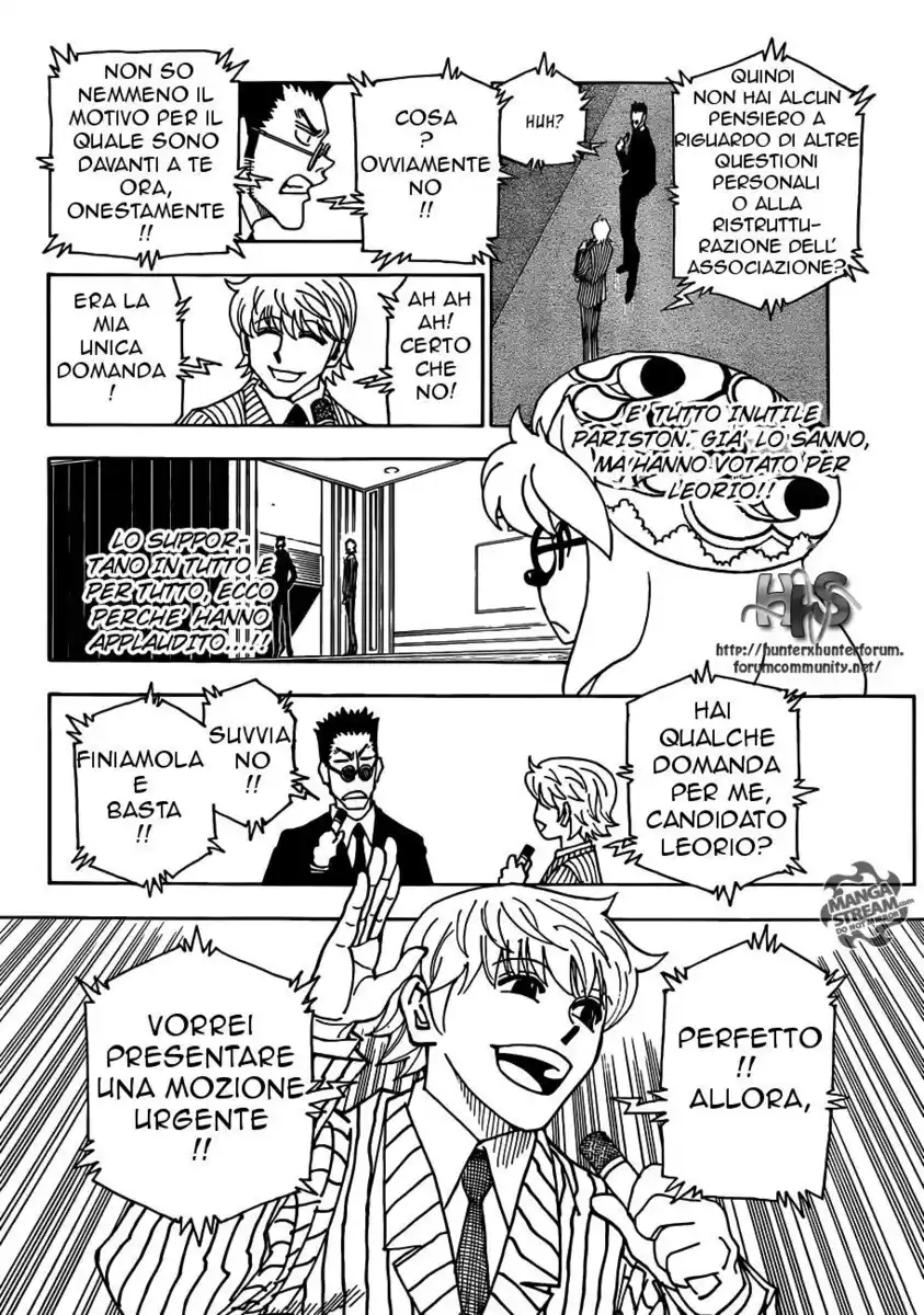 Hunter x Hunter Capitolo 334 page 4