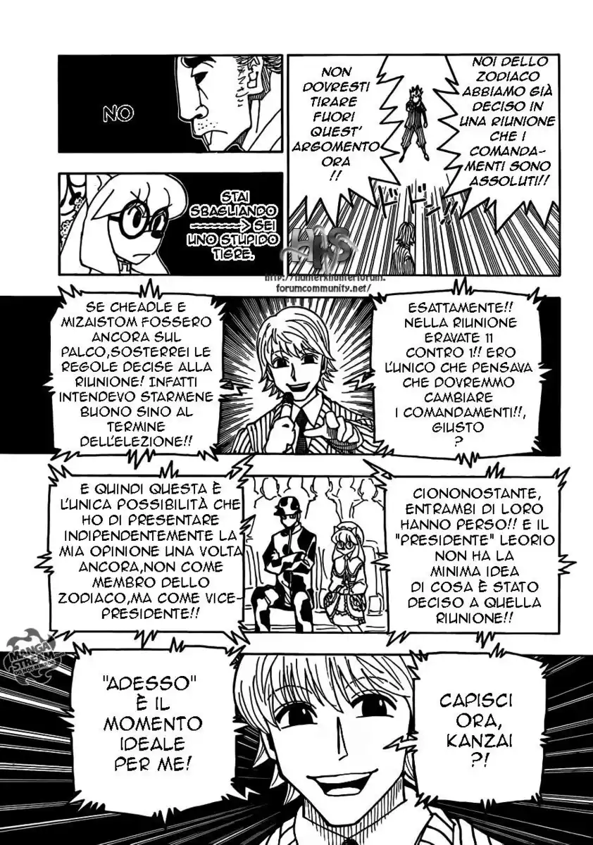 Hunter x Hunter Capitolo 334 page 7