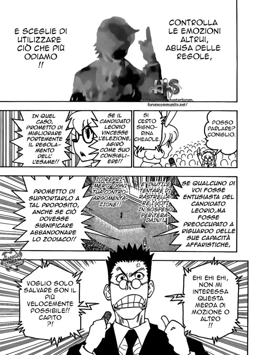 Hunter x Hunter Capitolo 334 page 9