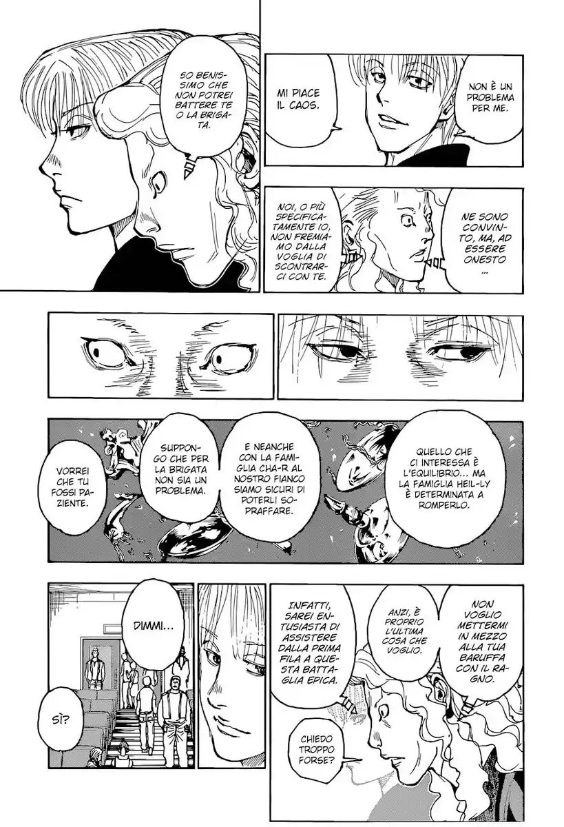 Hunter x Hunter Capitolo 393 page 12