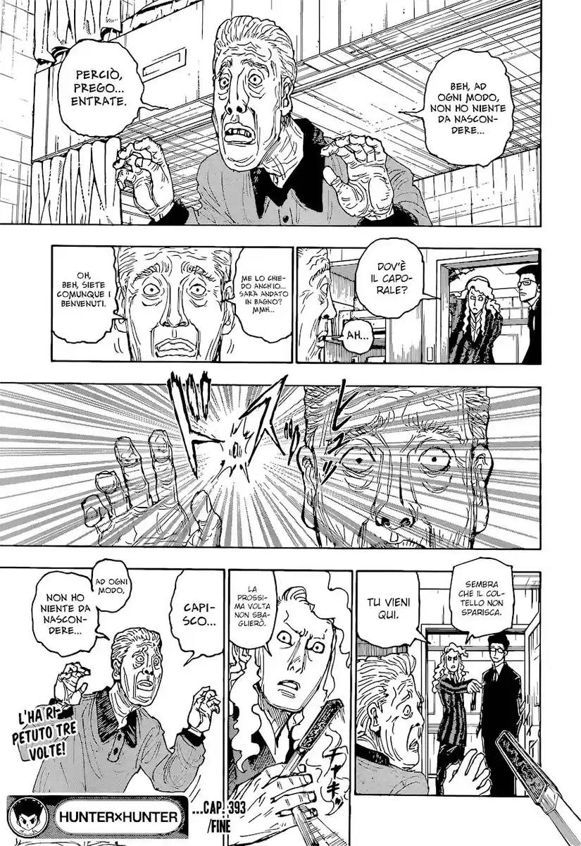 Hunter x Hunter Capitolo 393 page 20