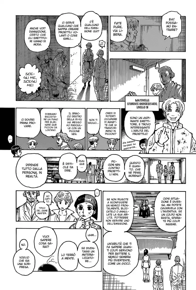 Hunter x Hunter Capitolo 393 page 8