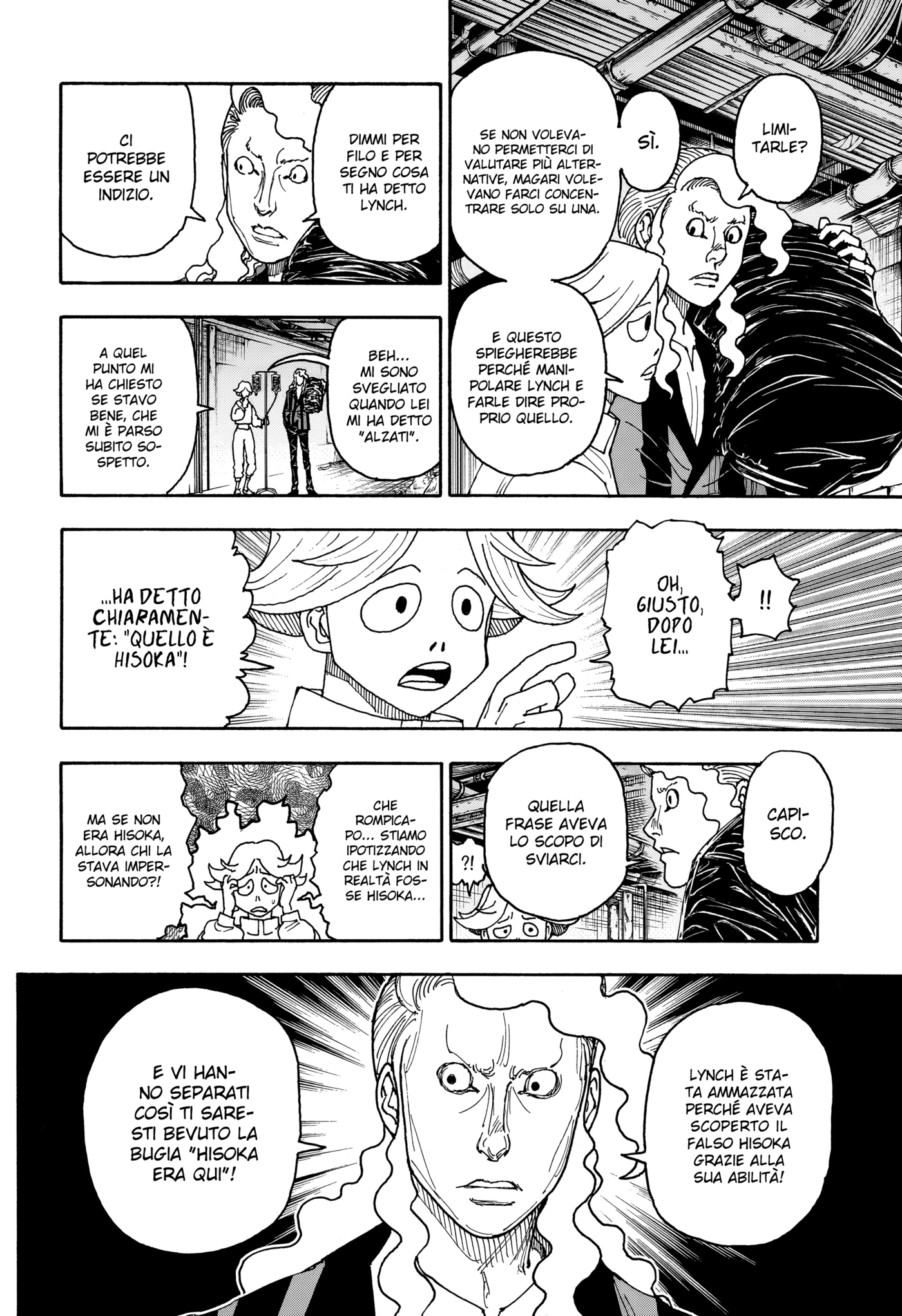 Hunter x Hunter Capitolo 406 page 10