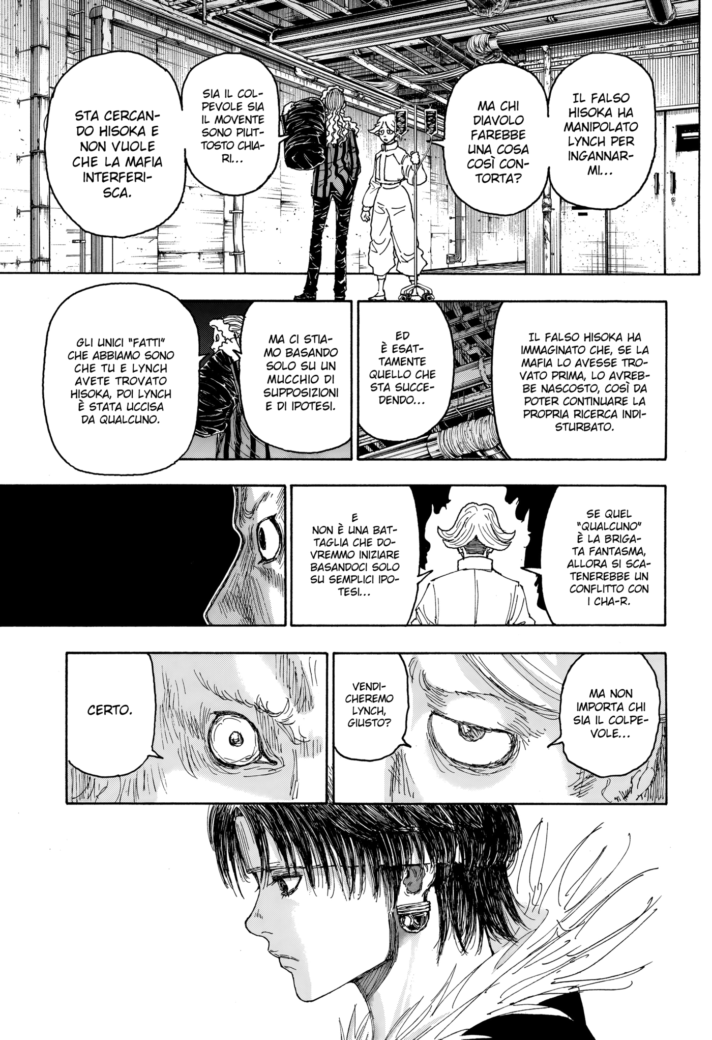 Hunter x Hunter Capitolo 406 page 11