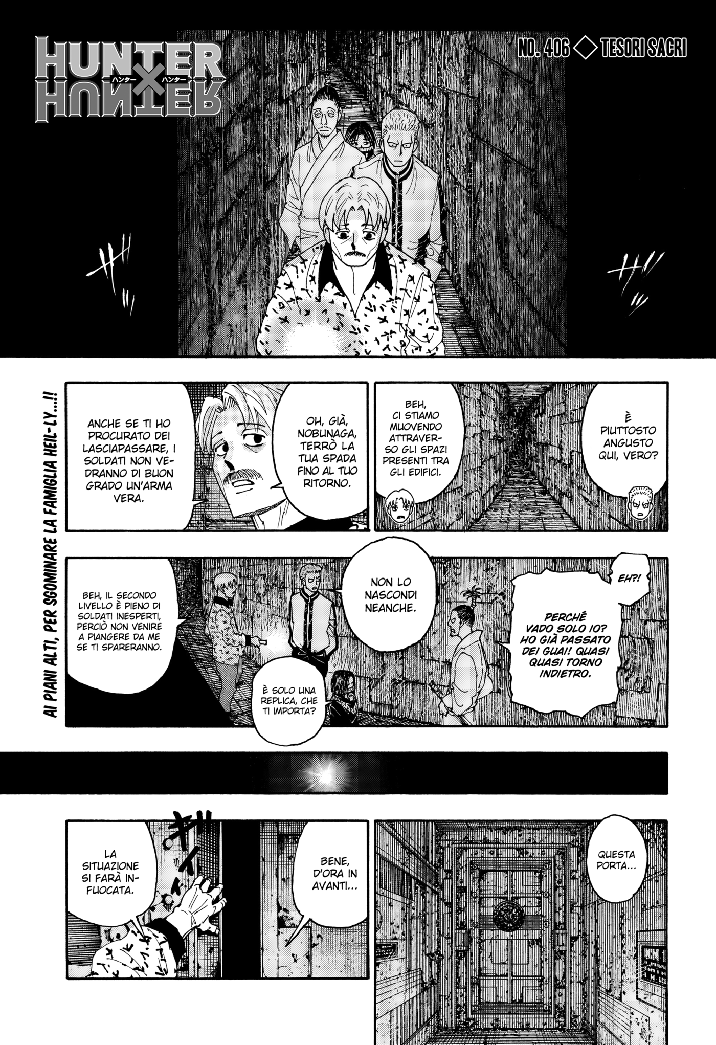 Hunter x Hunter Capitolo 406 page 2