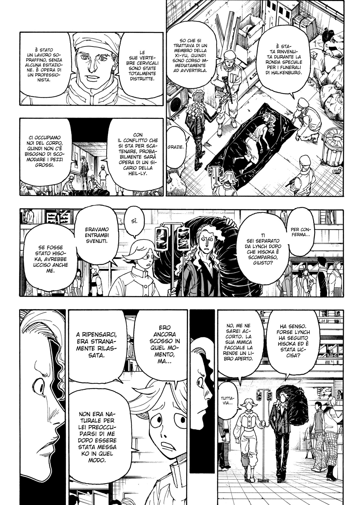 Hunter x Hunter Capitolo 406 page 8