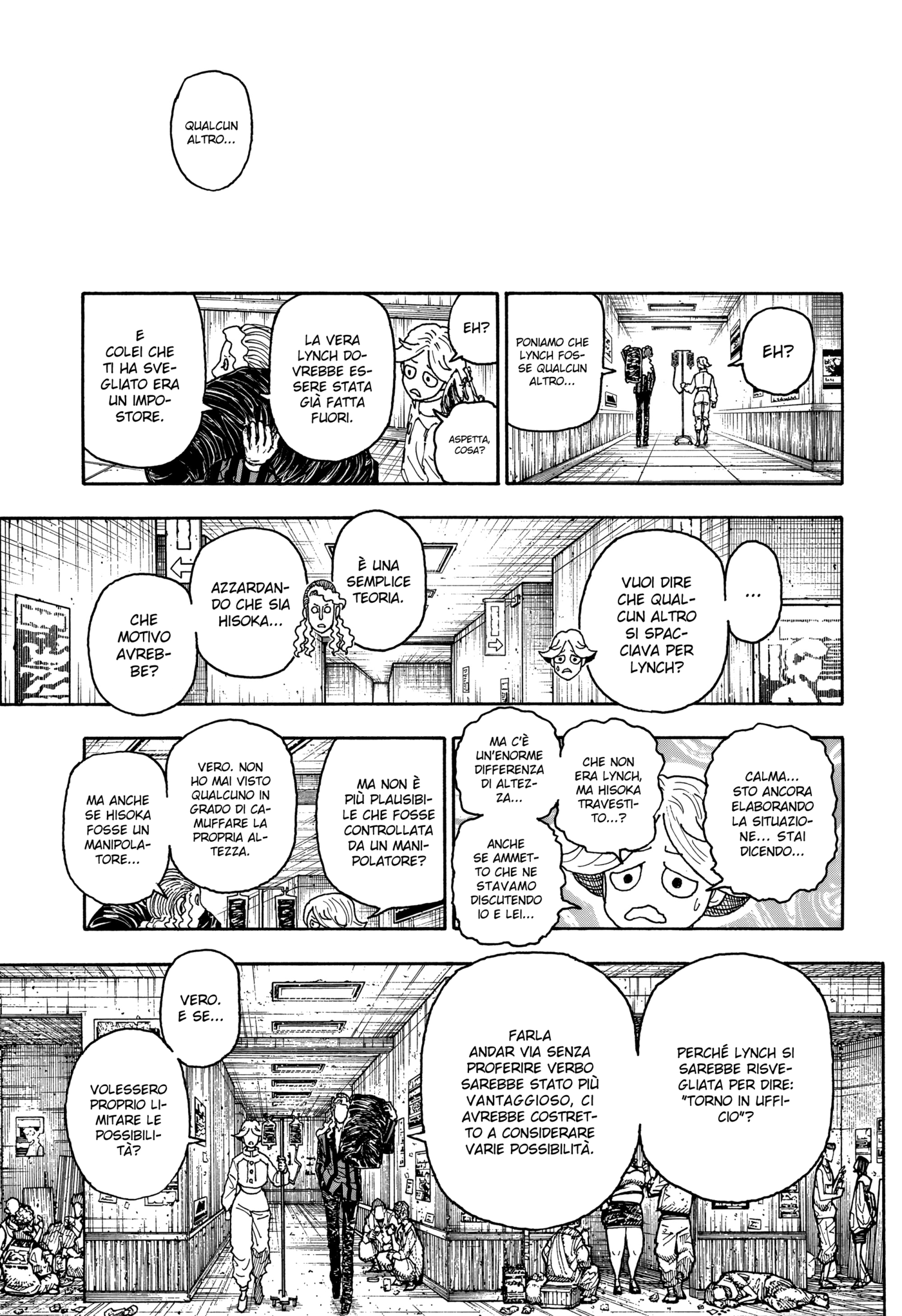 Hunter x Hunter Capitolo 406 page 9