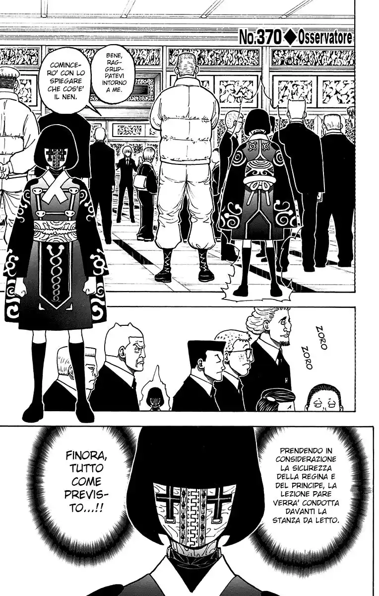 Hunter x Hunter Capitolo 370 page 1