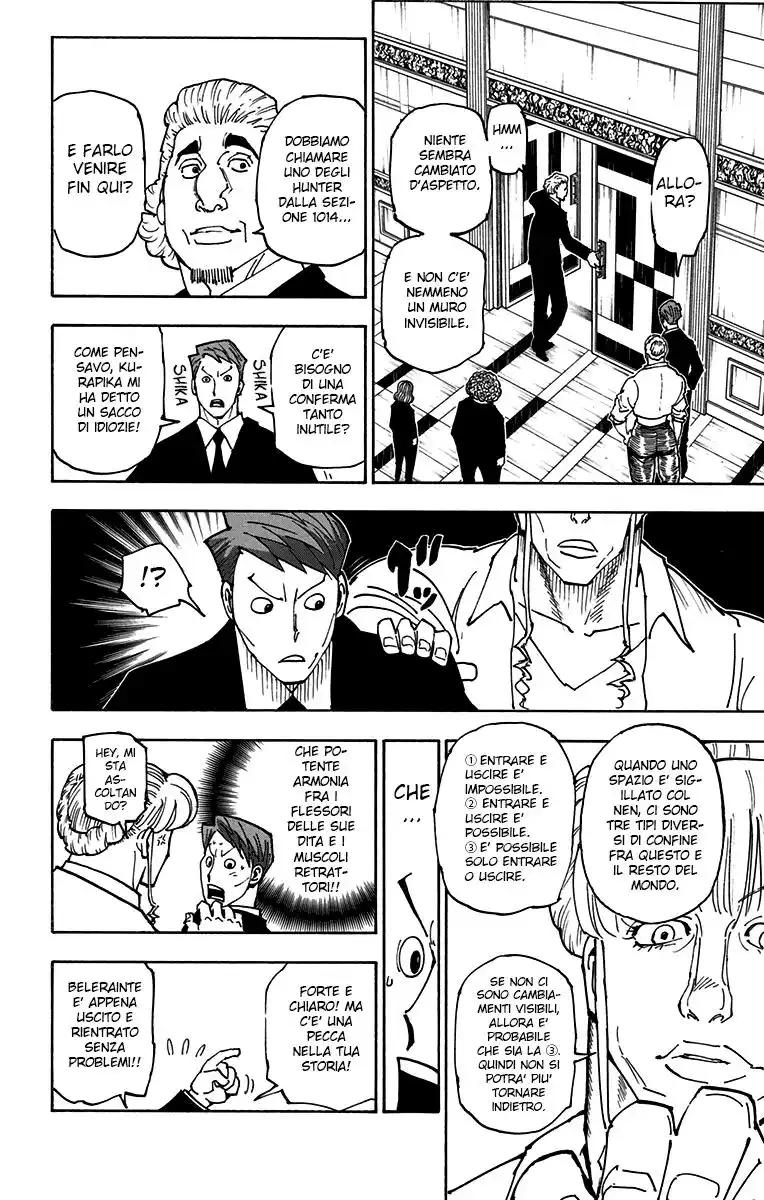 Hunter x Hunter Capitolo 375 page 16