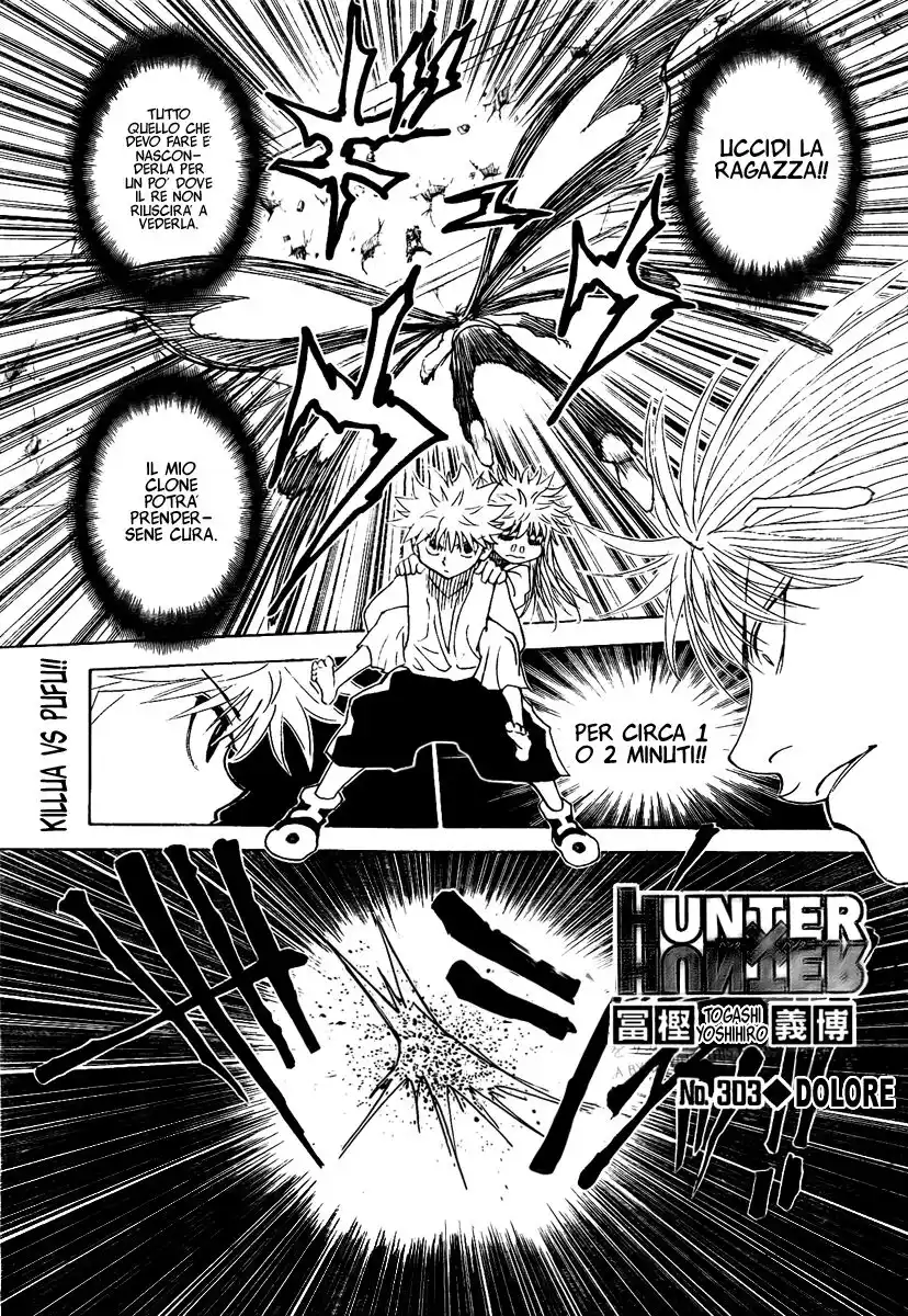 Hunter x Hunter Capitolo 303 page 1