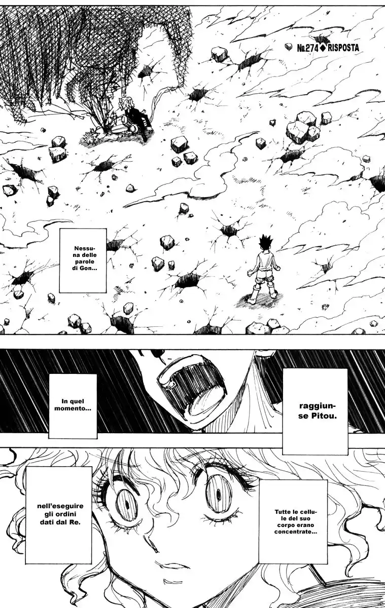 Hunter x Hunter Capitolo 274 page 2