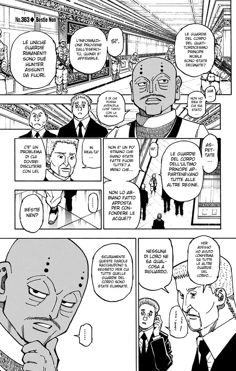 Hunter x Hunter Capitolo 363 page 1