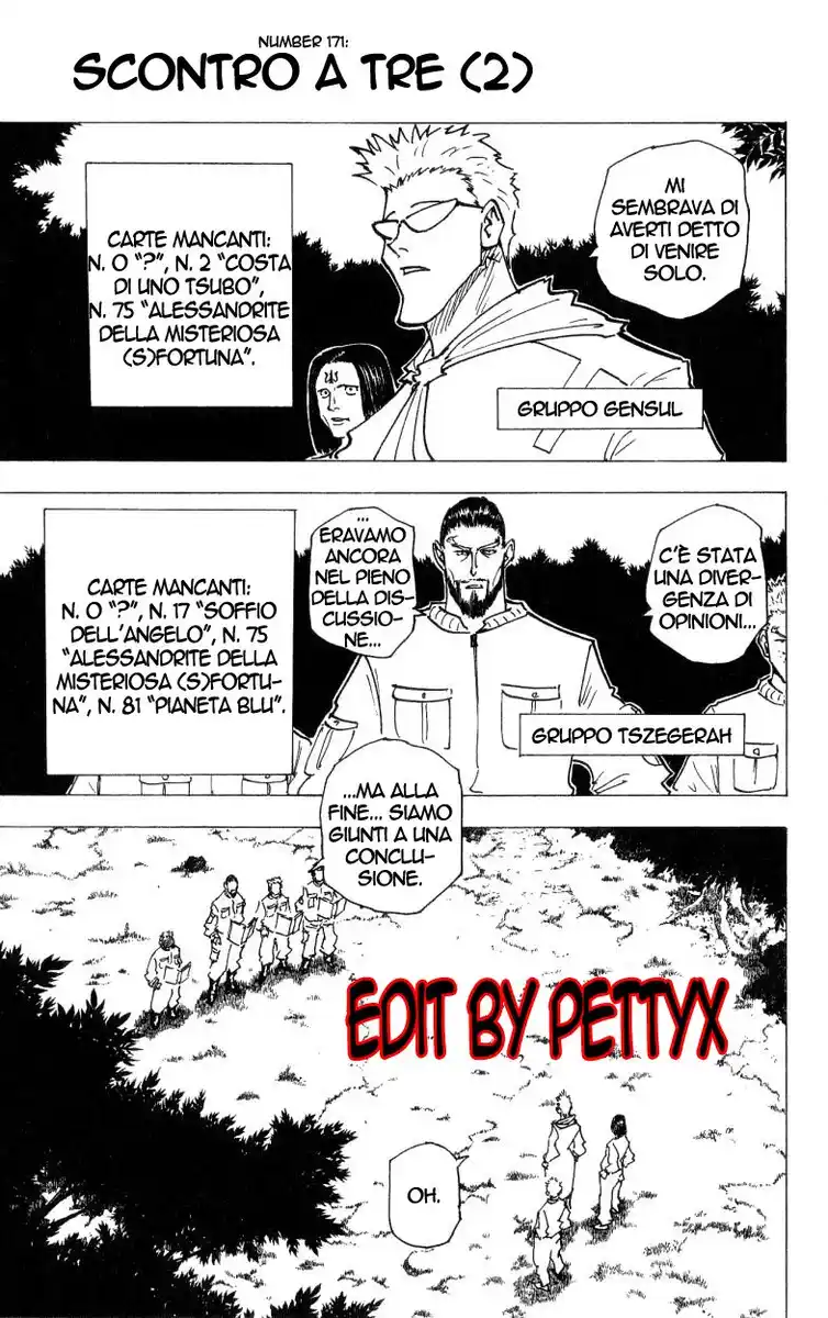 Hunter x Hunter Capitolo 171 page 1