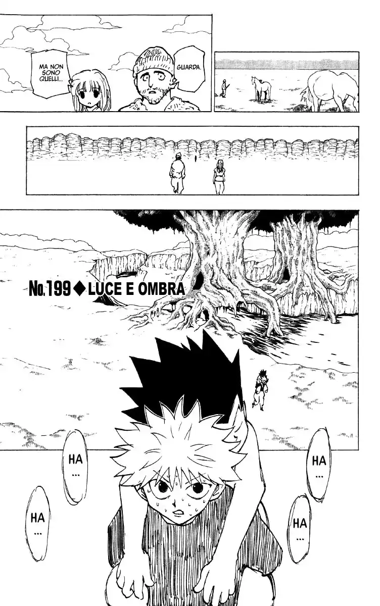 Hunter x Hunter Capitolo 199 page 1