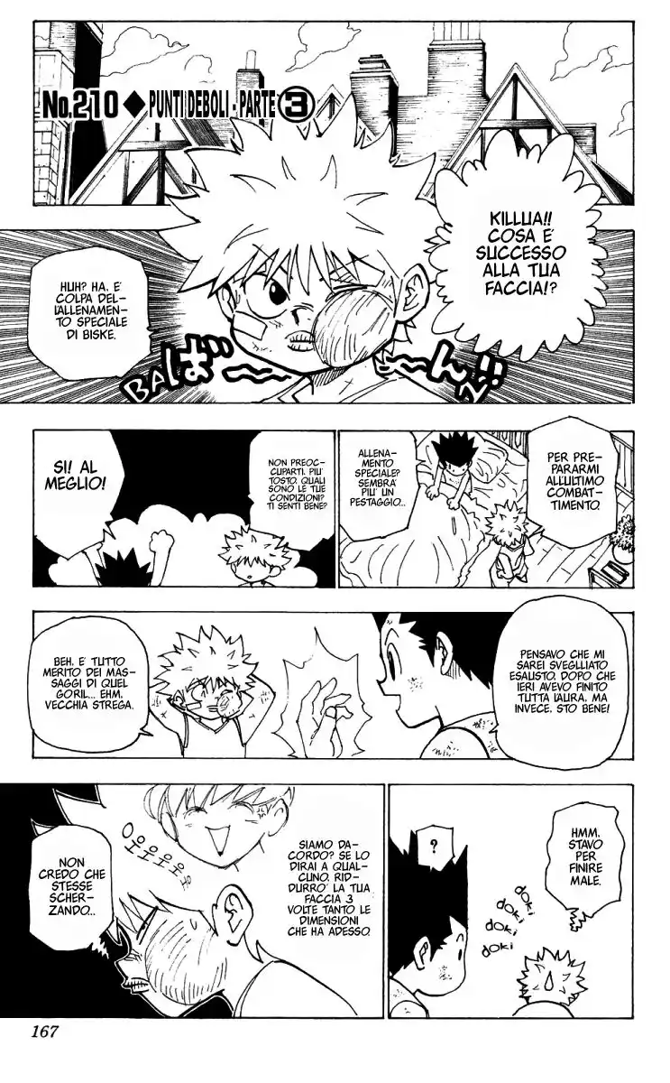 Hunter x Hunter Capitolo 210 page 1