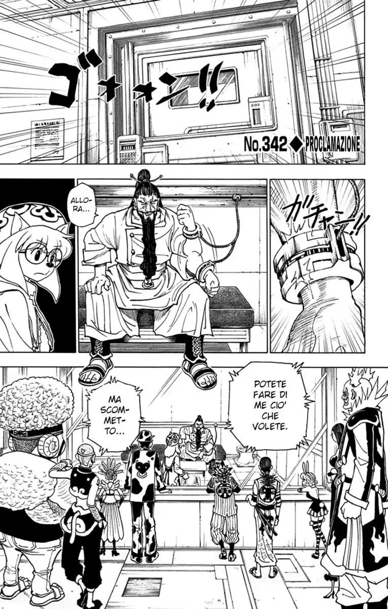 Hunter x Hunter Capitolo 342 page 1