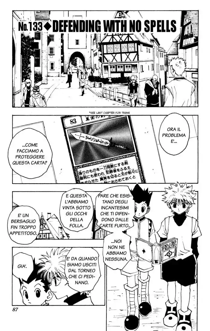 Hunter x Hunter Capitolo 133 page 1