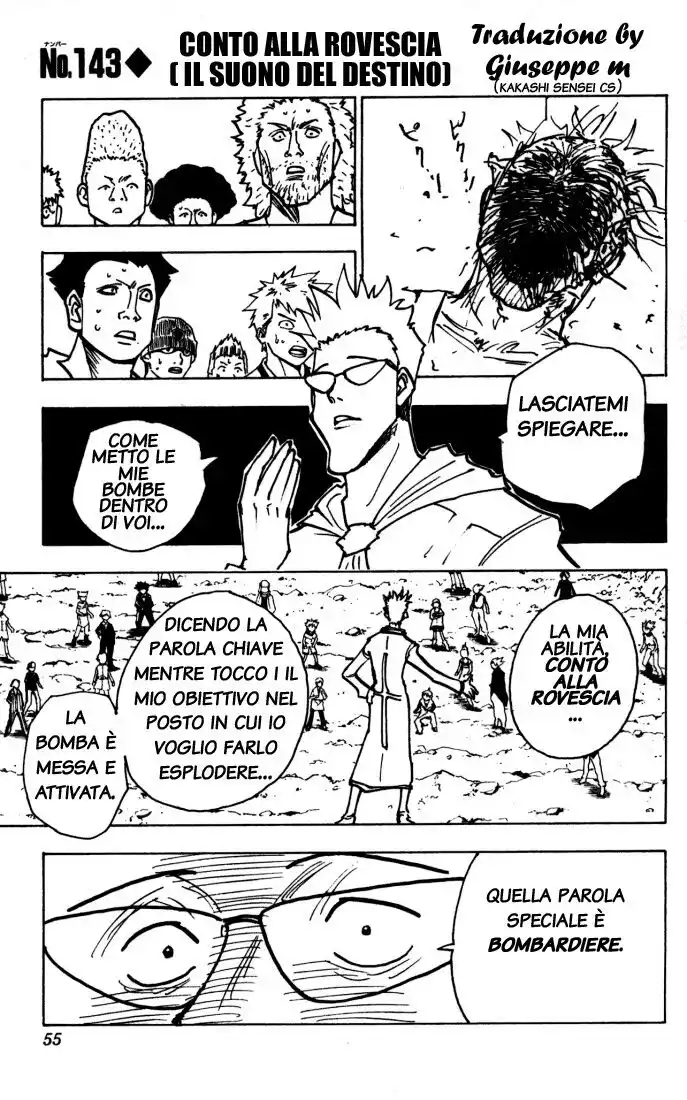 Hunter x Hunter Capitolo 143 page 1