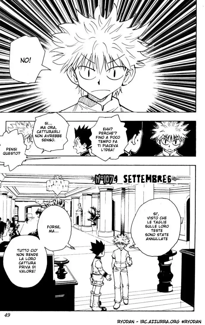 Hunter x Hunter Capitolo 107 page 1