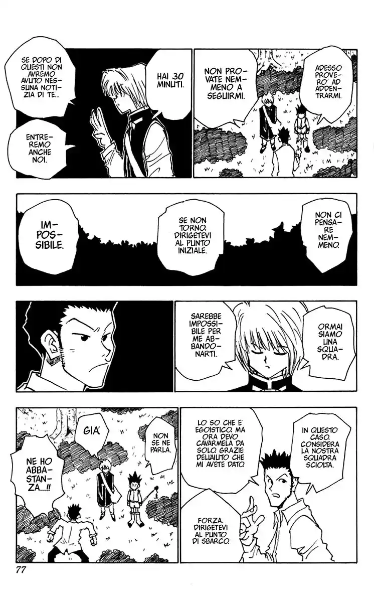 Hunter x Hunter Capitolo 30 page 11