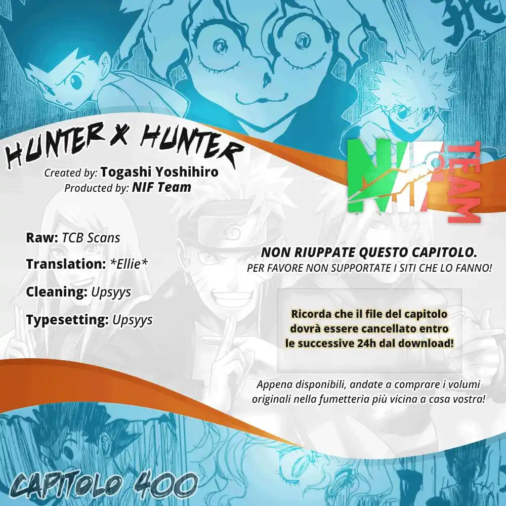 Hunter x Hunter Capitolo 400 page 2