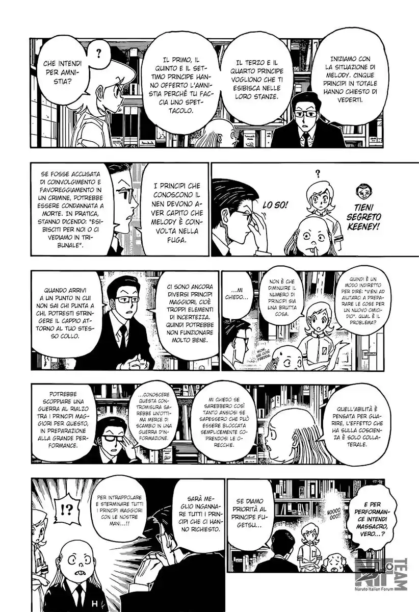 Hunter x Hunter Capitolo 400 page 9