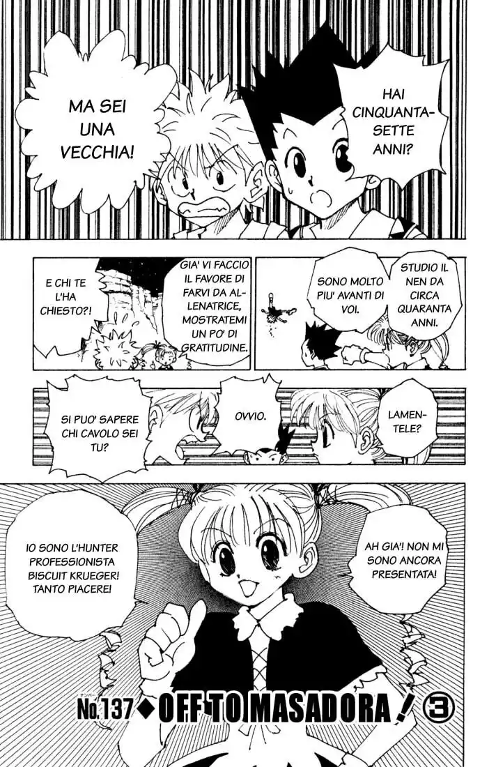 Hunter x Hunter Capitolo 137 page 1