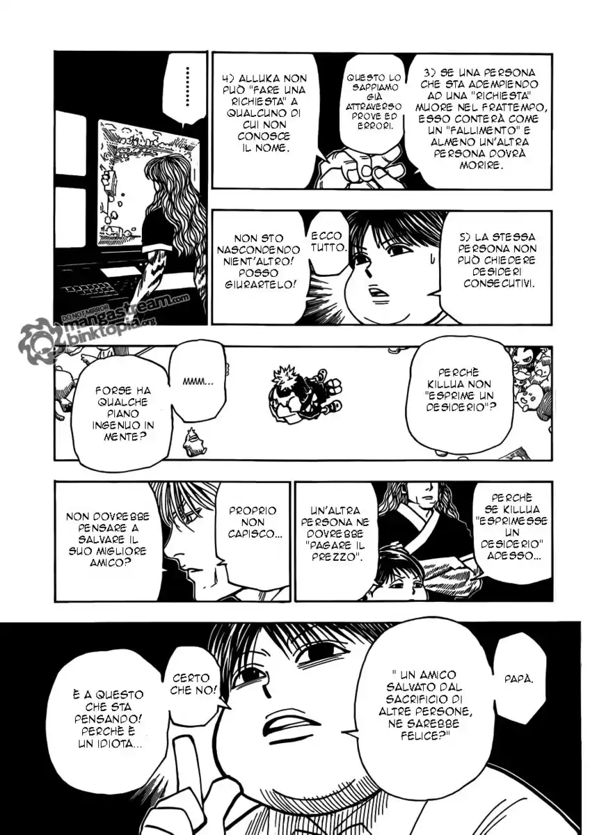 Hunter x Hunter Capitolo 324 page 4