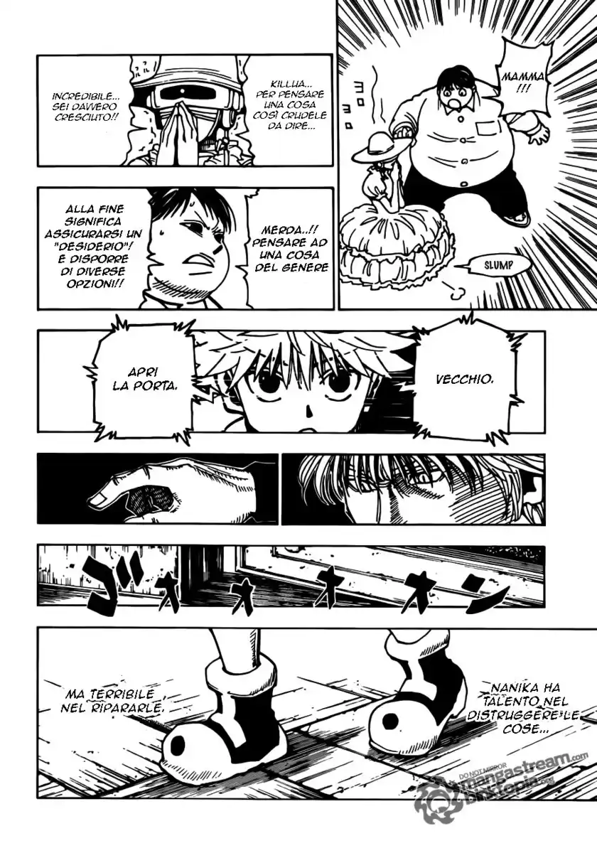 Hunter x Hunter Capitolo 324 page 9