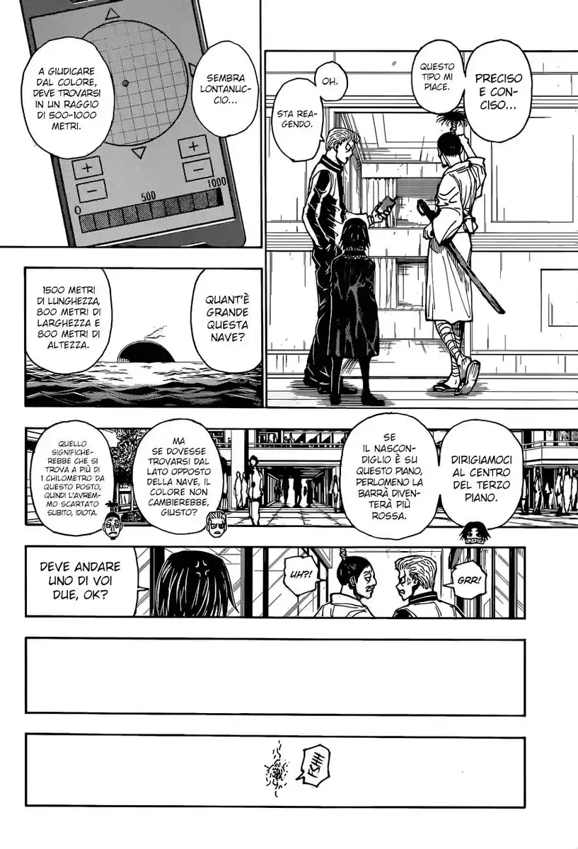 Hunter x Hunter Capitolo 398 page 11