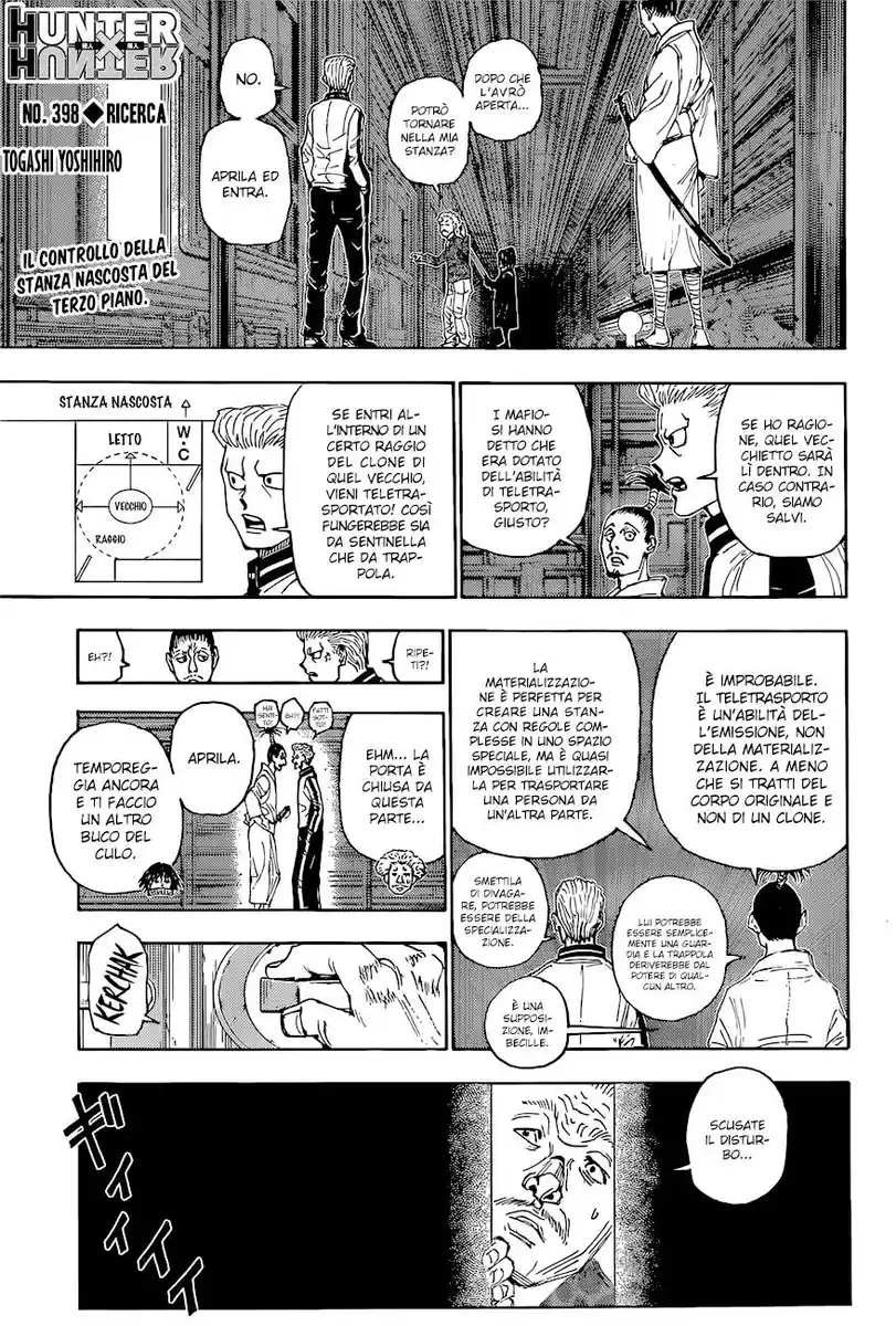 Hunter x Hunter Capitolo 398 page 2