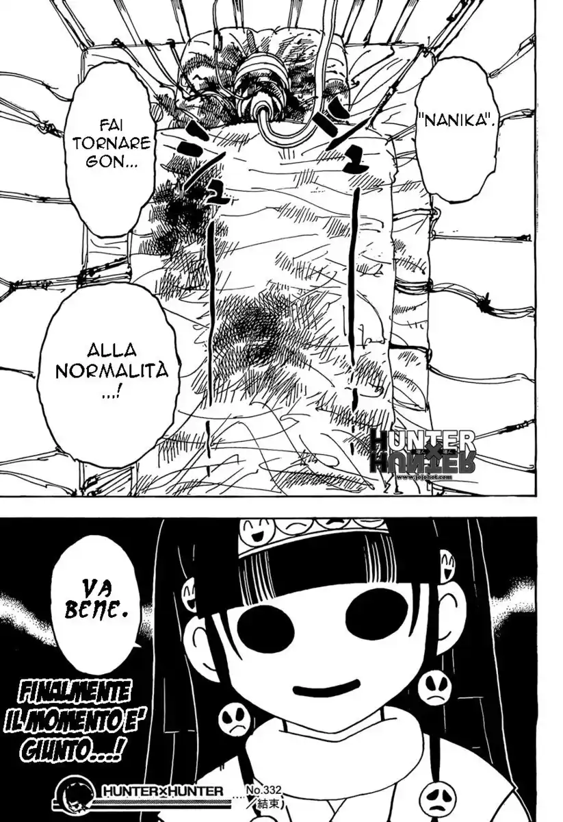 Hunter x Hunter Capitolo 332 page 18