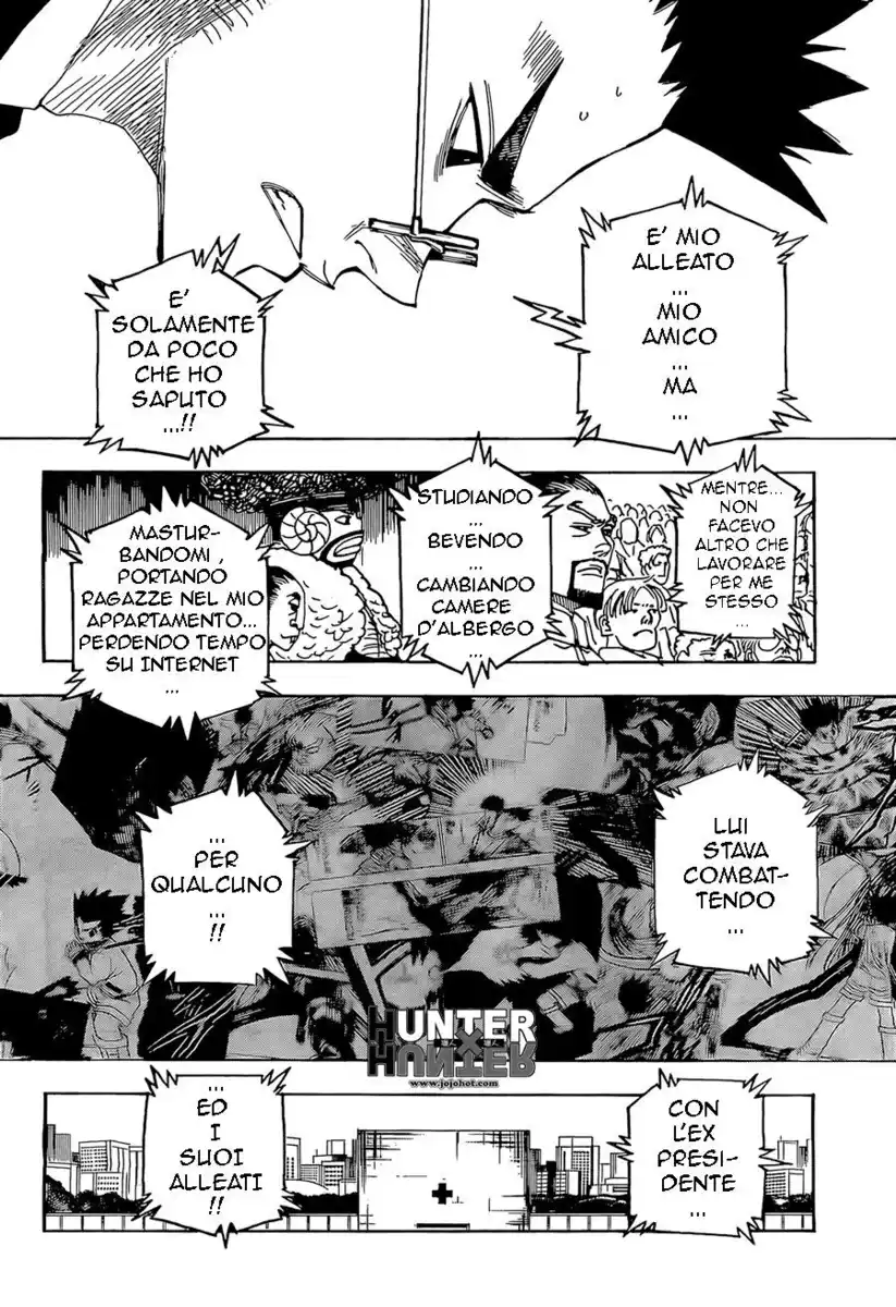 Hunter x Hunter Capitolo 332 page 9