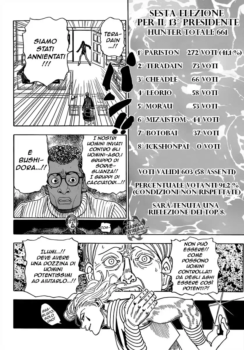 Hunter x Hunter Capitolo 329 page 17