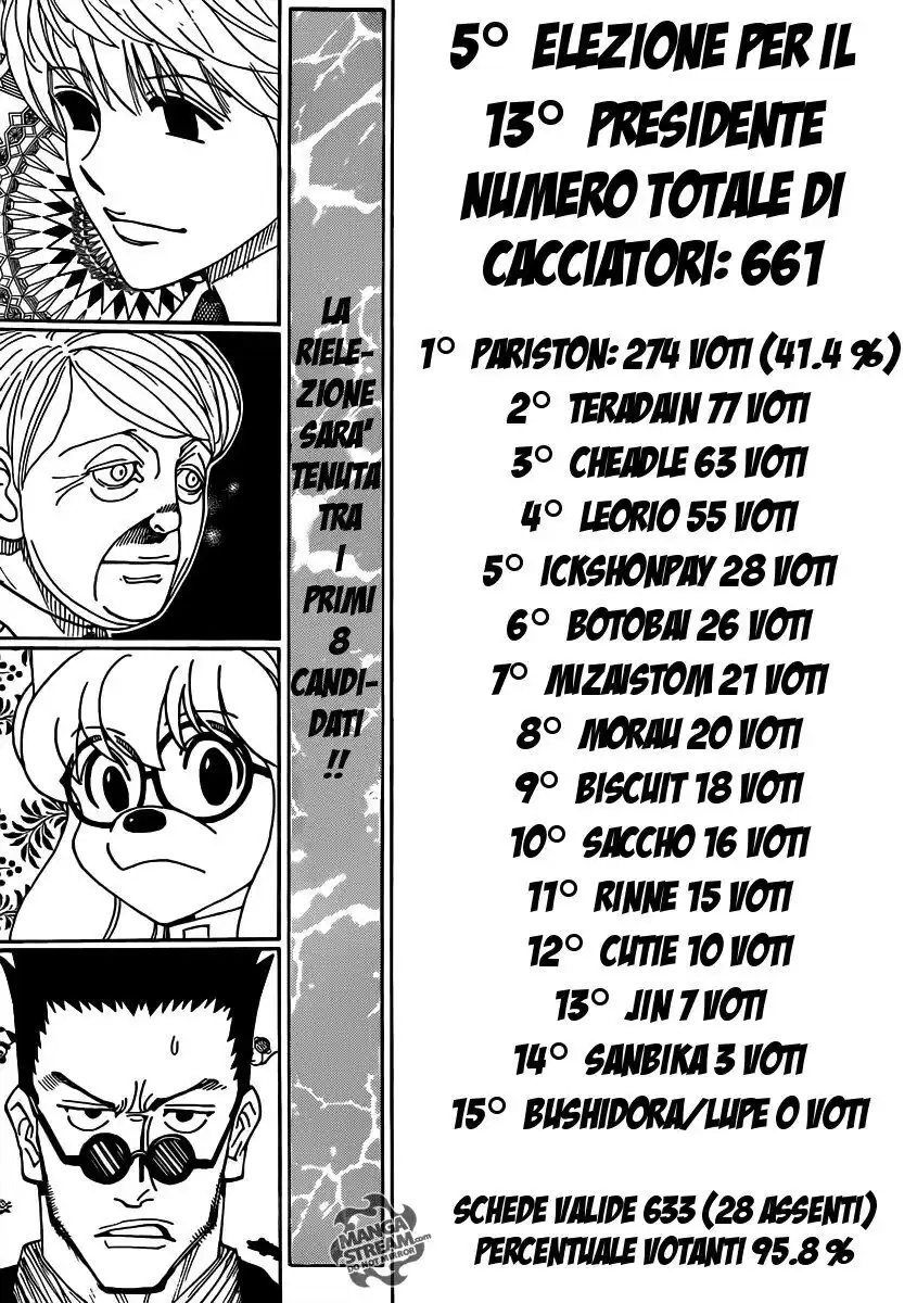 Hunter x Hunter Capitolo 329 page 4