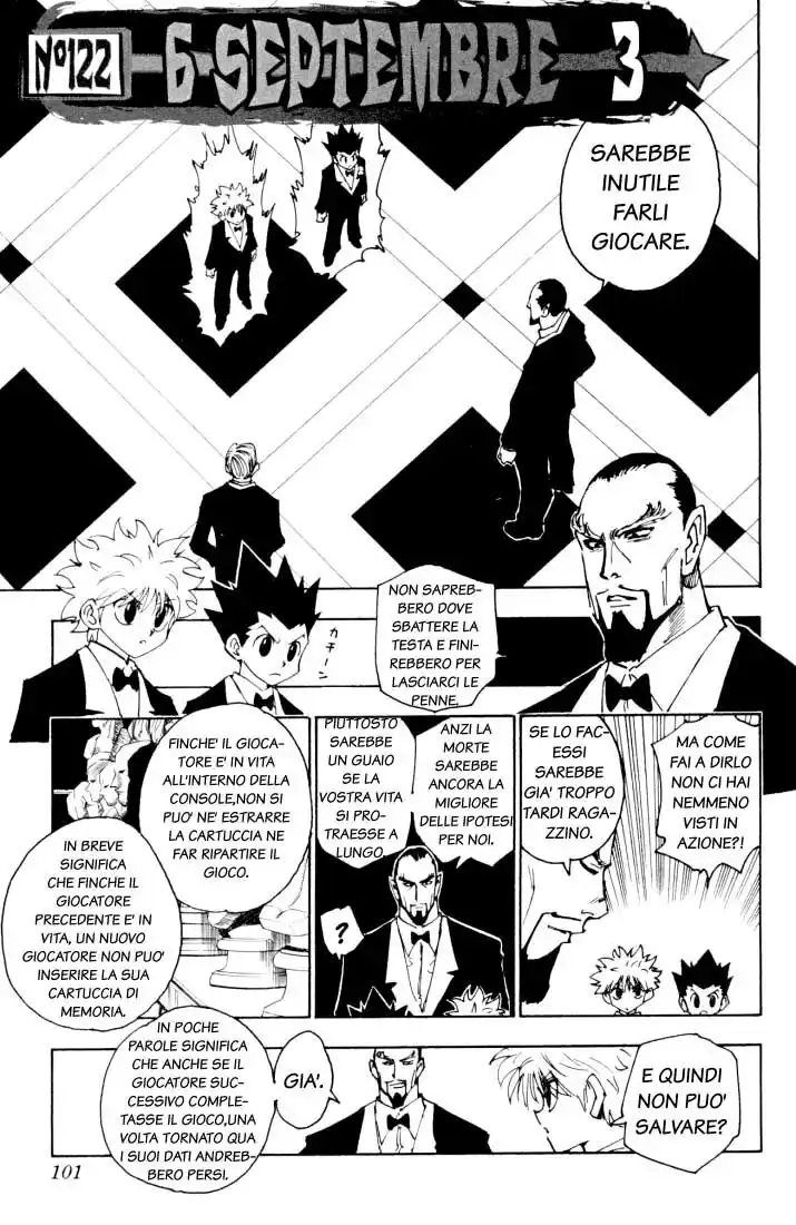 Hunter x Hunter Capitolo 122 page 1