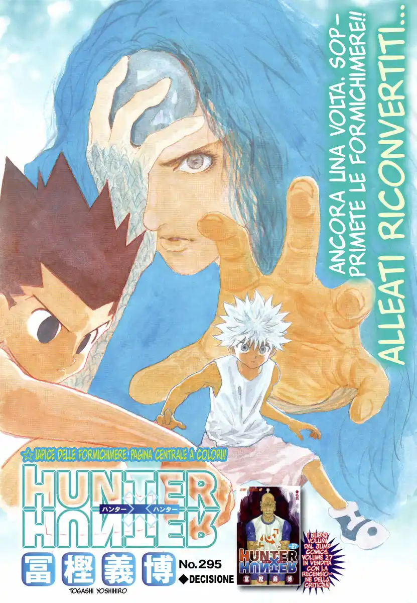 Hunter x Hunter Capitolo 295 page 1