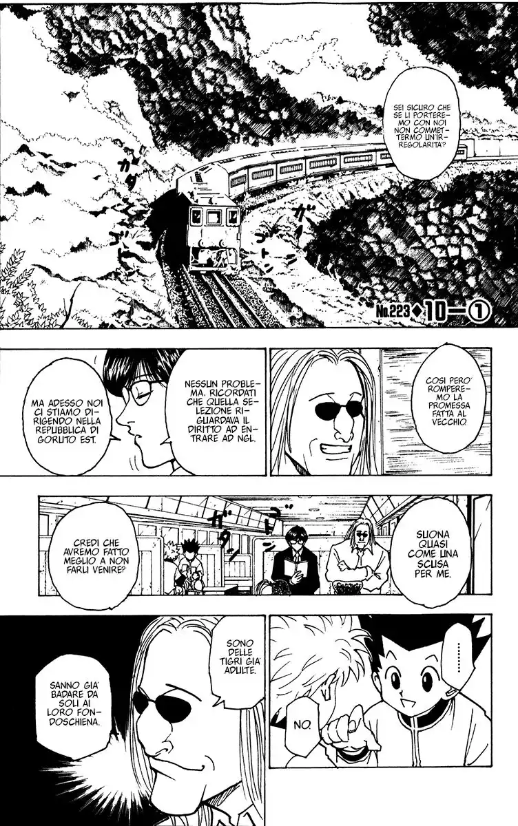 Hunter x Hunter Capitolo 223 page 1