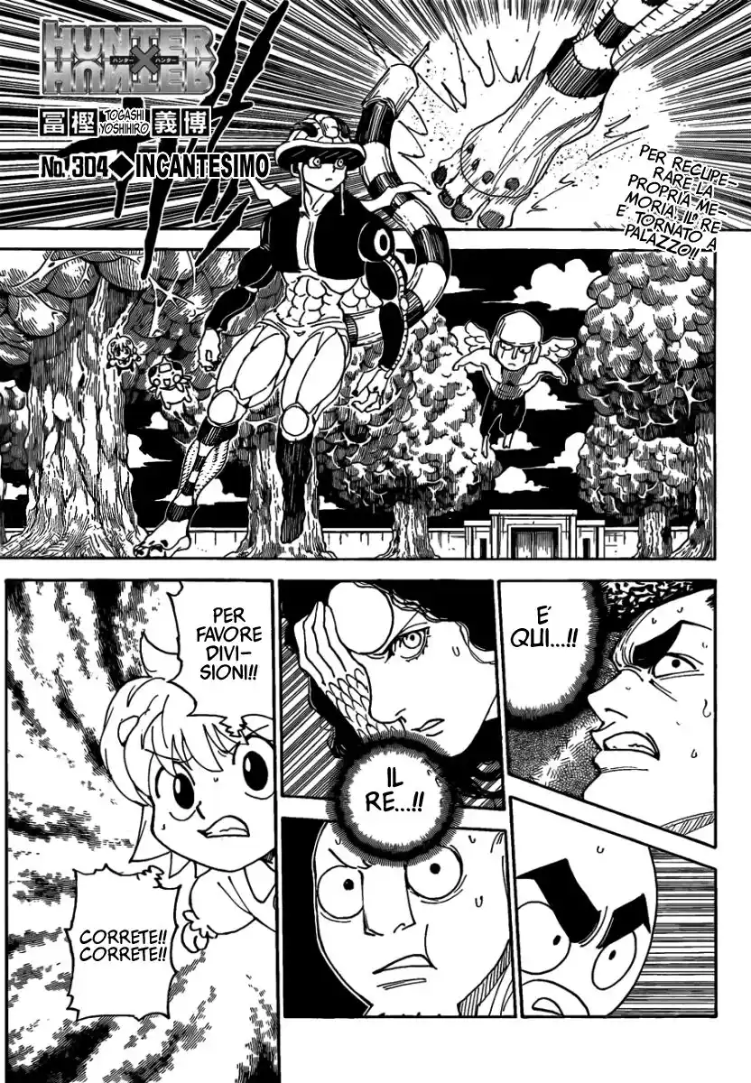 Hunter x Hunter Capitolo 304 page 1