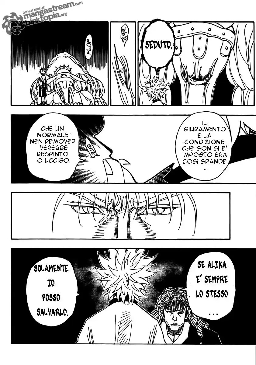 Hunter x Hunter Capitolo 321 page 19