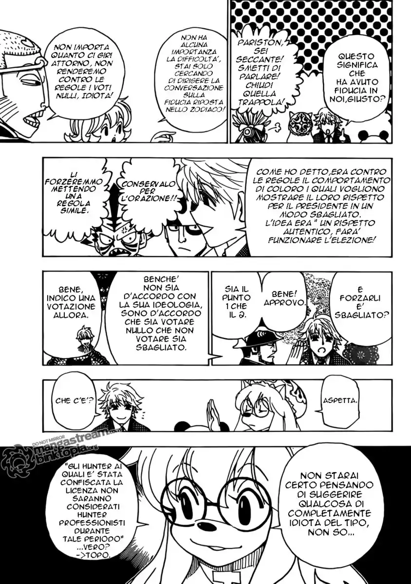 Hunter x Hunter Capitolo 321 page 7