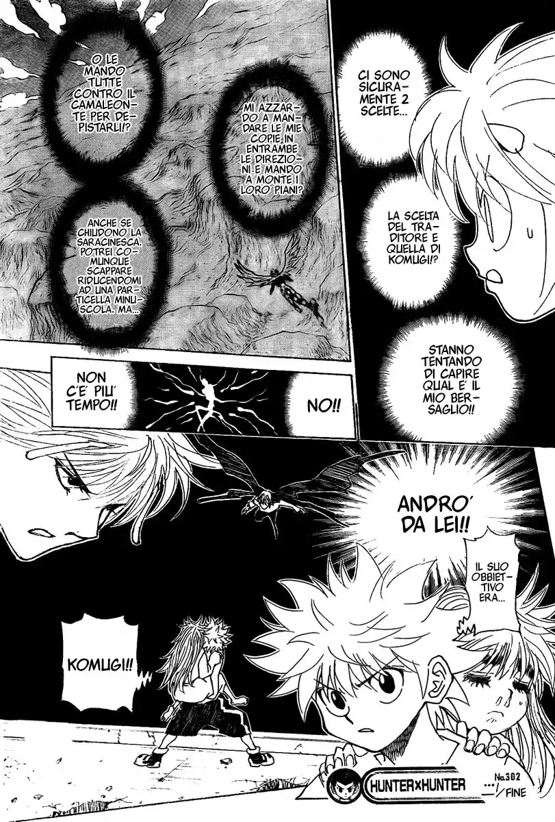 Hunter x Hunter Capitolo 302 page 17