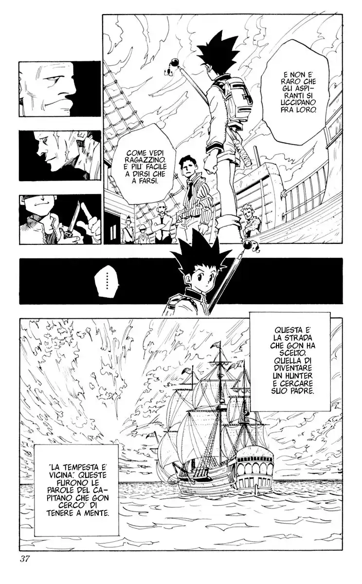 Hunter x Hunter Capitolo 01 page 34