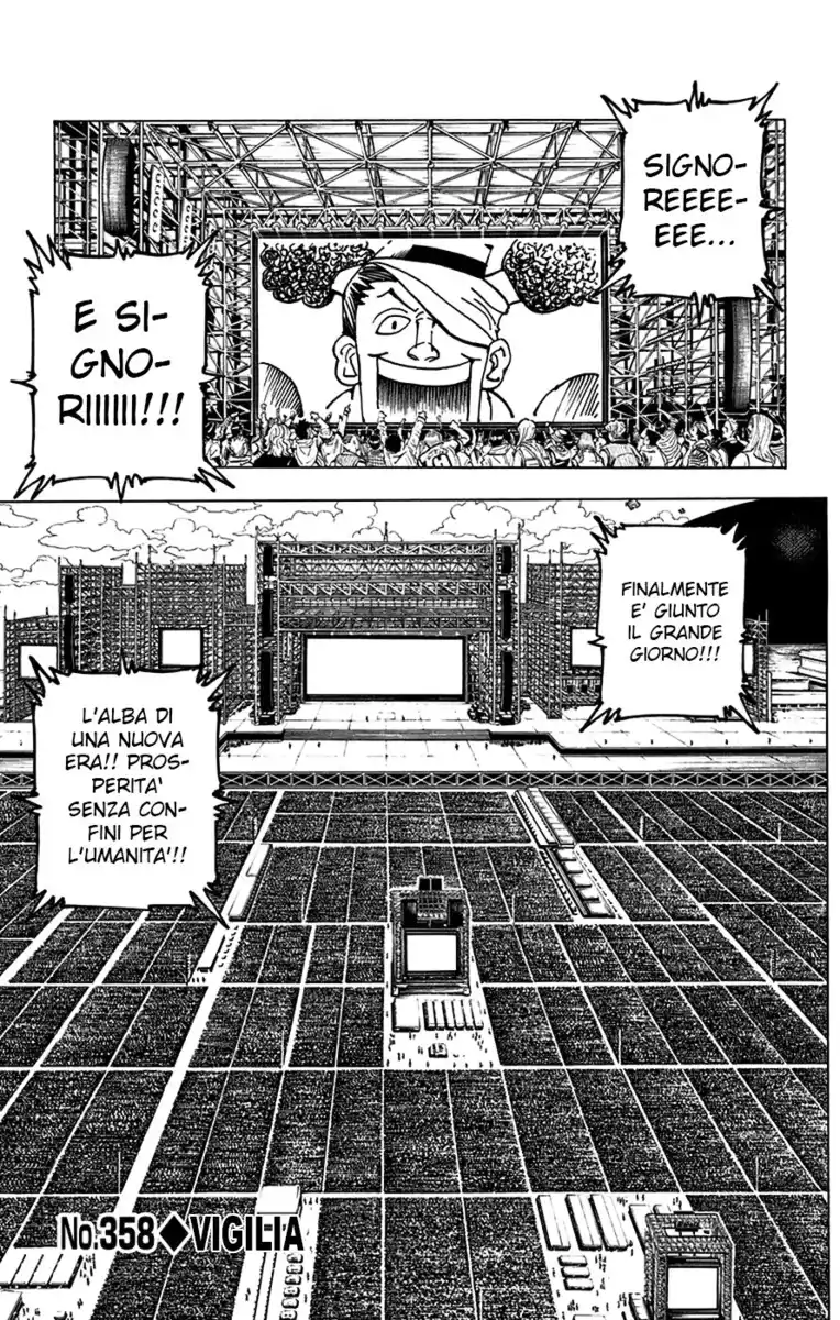 Hunter x Hunter Capitolo 358 page 1