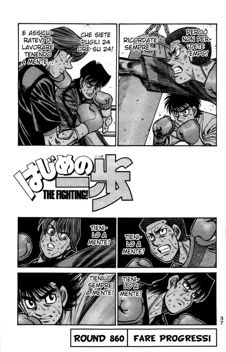 Hajime no Ippo Capitolo 860 page 2