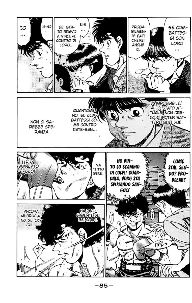 Hajime no Ippo Capitolo 201 page 5