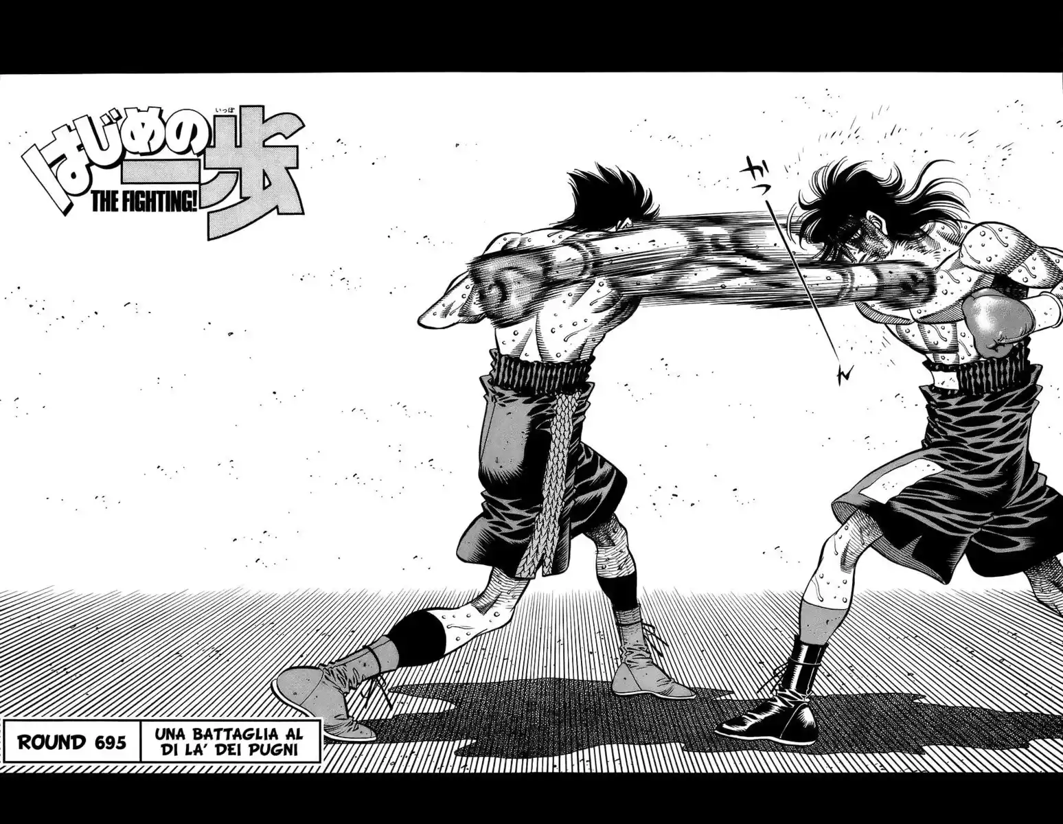 Hajime no Ippo Capitolo 695 page 3